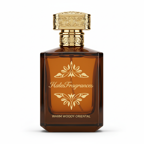 HalesFragrances Amber Oud Elixir perfume bottle